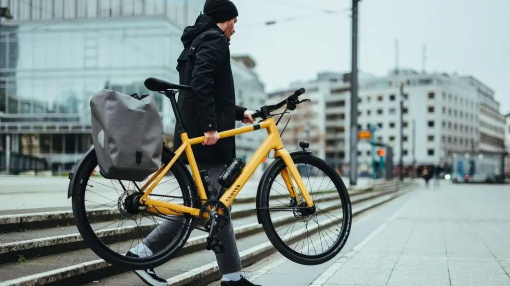 Sistema de transmissão de bicicleta urbana com corrente ou correia para uso diário